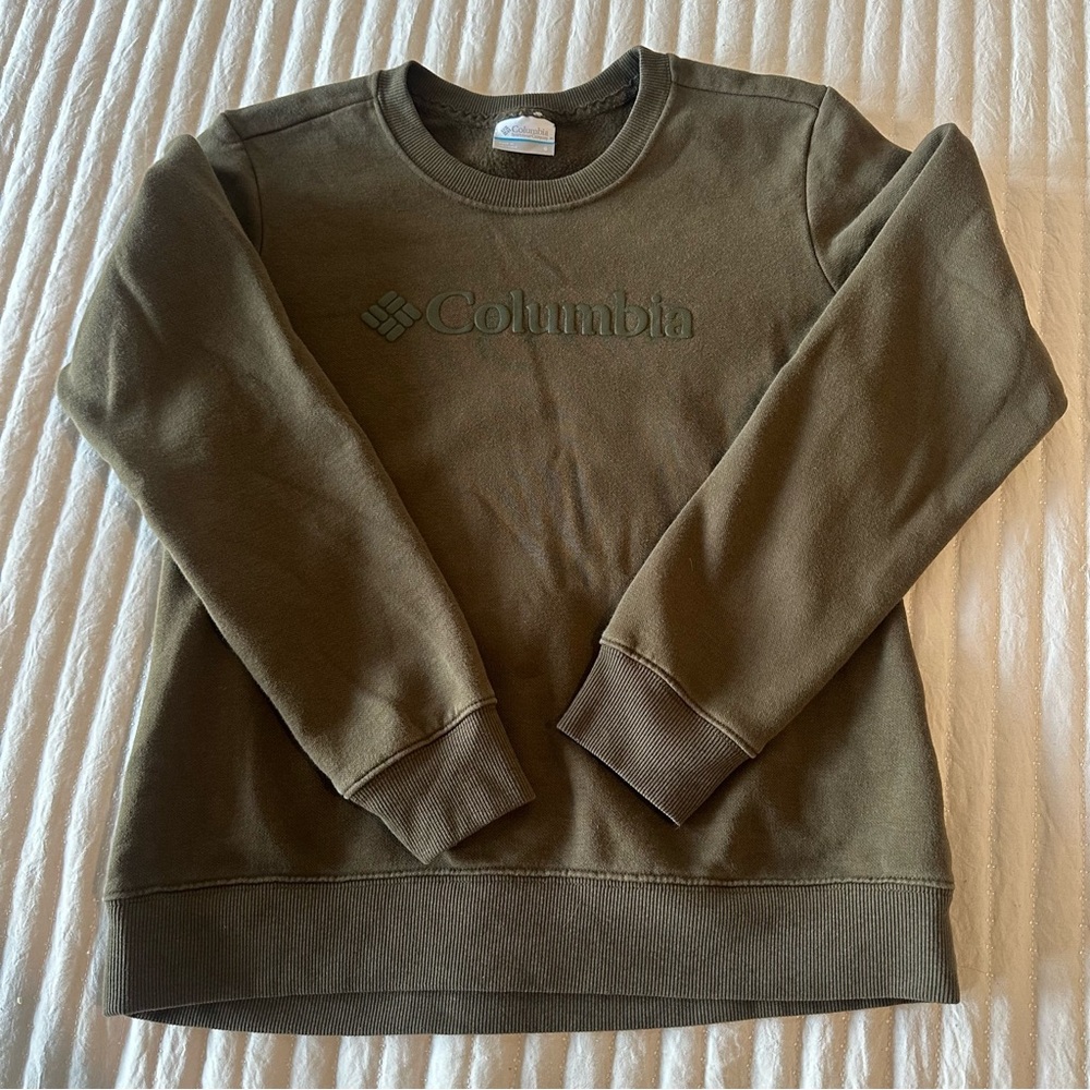 Columbia Olive Sweater